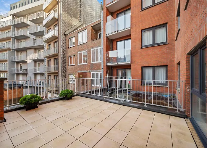 Petit Studio Charmant Renove Fully Renovated Studio 1 Min From The Beach At St-Idesbald Koksijde